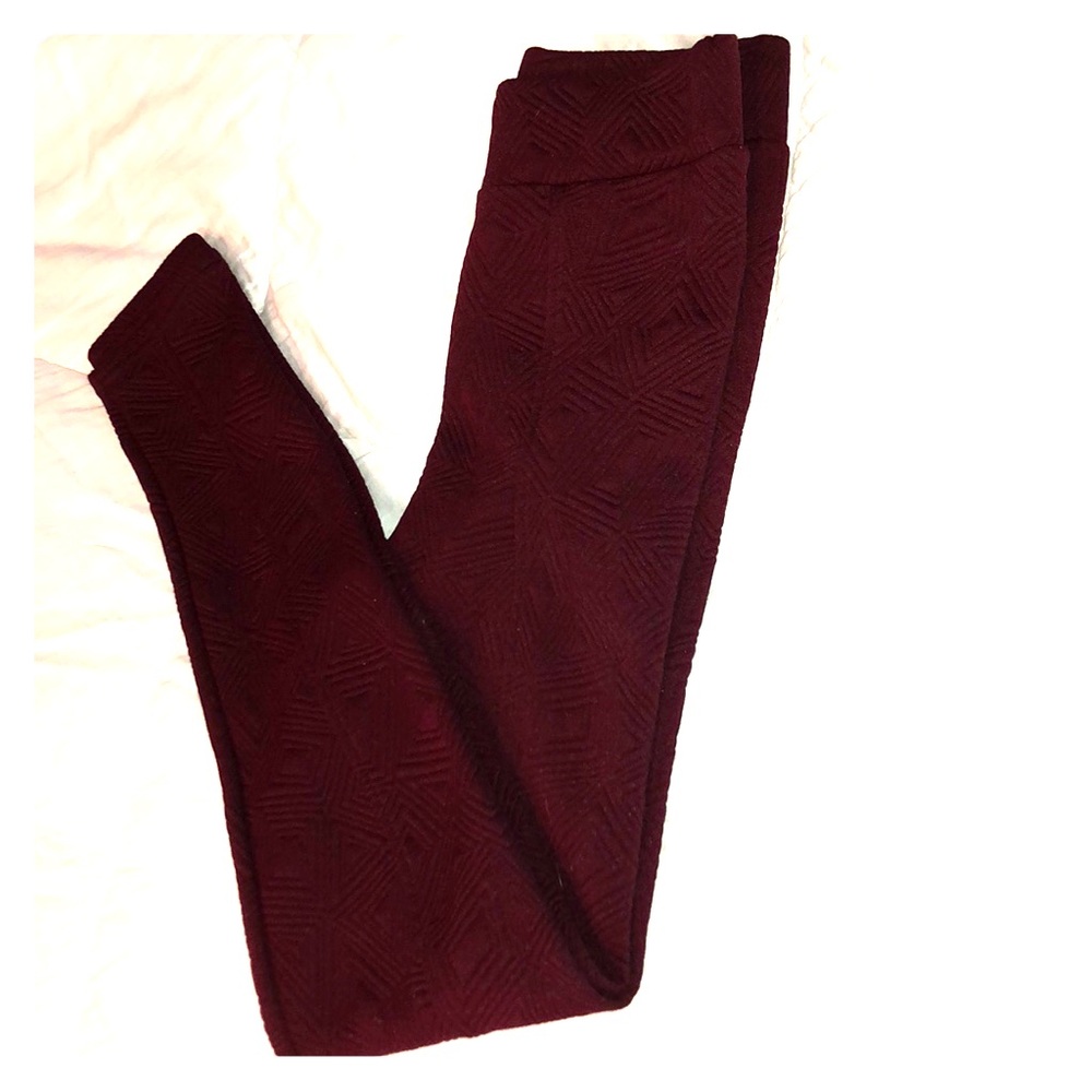 Pant stretch Maroon * must see**